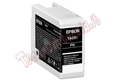 Epson - Cartuccia UltraChrome Pro 10 - Photo Nero - C13T46S100 - 25 ml