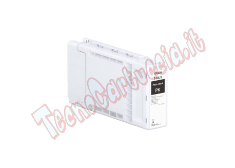 Epson - Cartuccia UltraChrome Pro 6 - Photo Nero - C13T48U100 - 350 ml