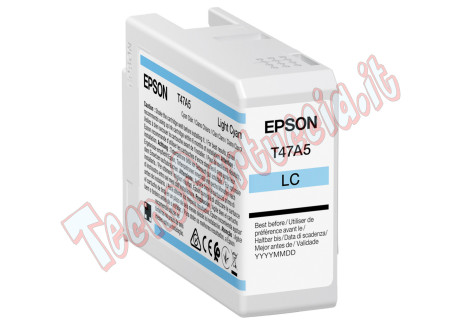 Epson - Cartuccia UltraCrome Pro 10 - Ciano Chiaro - C13T47A500 - 50 ml
