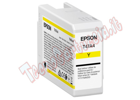Epson - Cartuccia UltraCrome Pro 10 - Giallo - C13T47A400 - 50 ml
