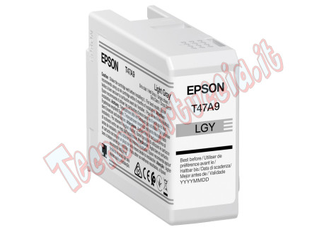 Epson - Cartuccia UltraCrome Pro 10 - Grigio Chiaro - C13T47A900 - 50 ml