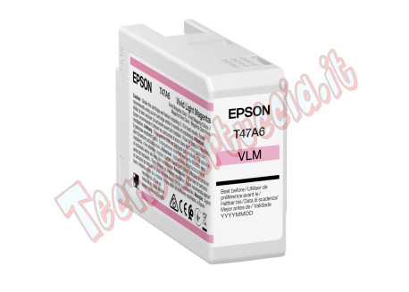 Epson - Cartuccia Vivid per UltraChrome Pro 10 T47A6 - Magenta - 50ml - C13T47A60N