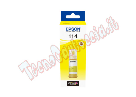 Epson - Eco Tank - 114 - Giallo - C13T07B440 - 70 ml