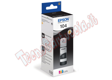 Epson - Tanica - 104 - Nero - C13T00P140 - 65ml