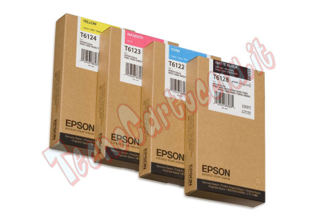 Epson - Tanica - Giallo - T6124 - C13T612400 - 220ml