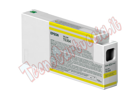 Epson - Tanica - Giallo - T6364 - C13T636400 - 700ml