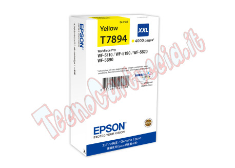 Epson - Tanica - Giallo - T7894 - C13T789440 - 34,2ml
