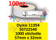 Etichette per Dymo 11354 S0722540 57x32mm 1000et (min 100pz) Permanente
