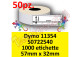 Etichette per Dymo 11354 S0722540 57x32mm 1000et (min 50pz) Permanente