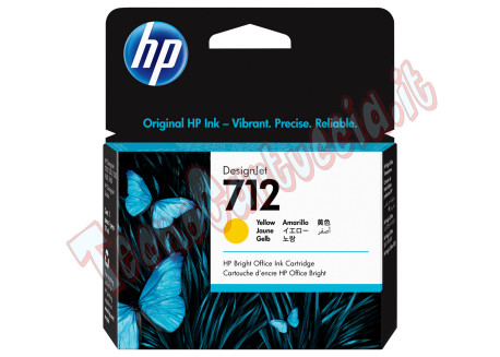 Hp - Cartuccia Ink originale - 712 - giallo - 3ED69A - 29 ml