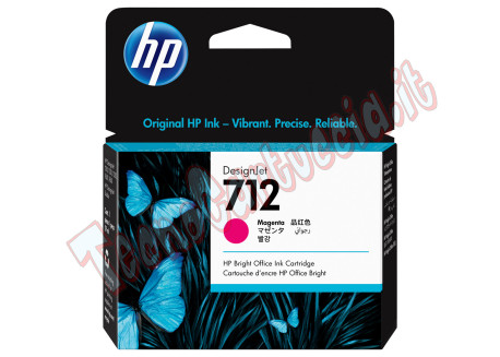 Hp - Cartuccia Ink originale - 712 - magenta - 3ED68A - 29 ml