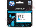 Hp - Cartuccia ink originale - 912 - Ciano - 3YL77AE - 315 pag