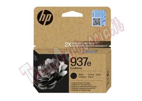 Hp - Cartuccia ink originale - 937e - Nero - 4S6W9NE - 2.500 pag