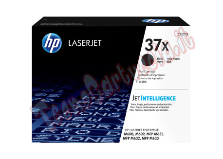 Hp - Toner originale - 37X - Nero - CF237X - 25.000 pag