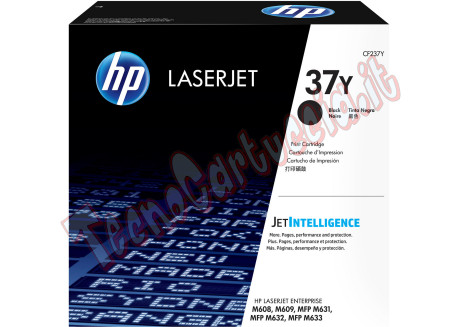 Hp - Toner originale - 37Y -Nero - CF237Y - 41.000 pag