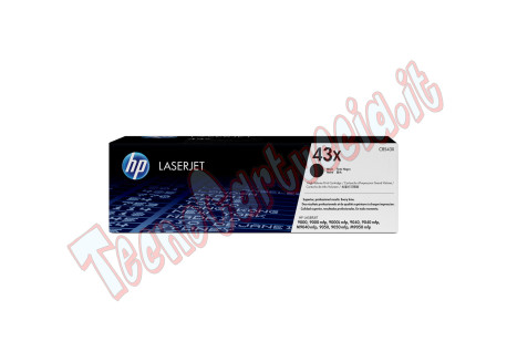 Hp - Toner originale - 43X - Nero - C8543X - 30.000 pag