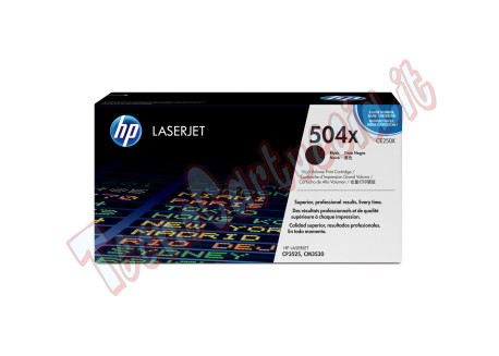 Hp - Toner originale - 504X - Nero - CE250X - 10.500 pag