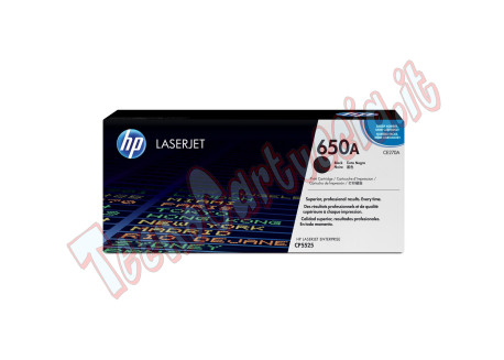 Hp - Toner originale - 650A - Nero - CE270A - 13.500 pag