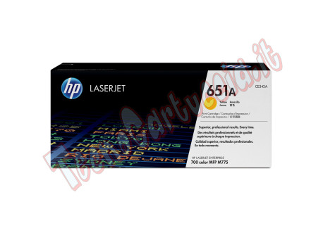 Hp - Toner originale - 651A - Giallo - CE342A - 16.000 pag