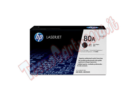 Hp - Toner originale - 80A - Nero - CF280A - 2.560 pag