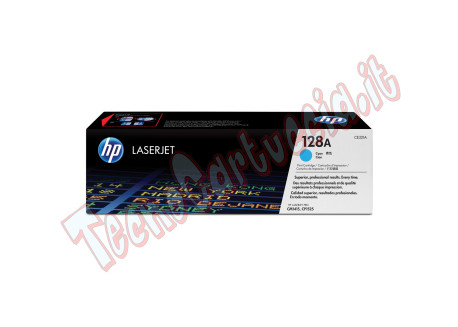 Hp - Toner originale- 128A - Ciano - CE321A - 1.300 pag
