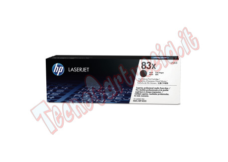 Hp - Toner originale- 83X - Nero - CF283X - 2.200 pag