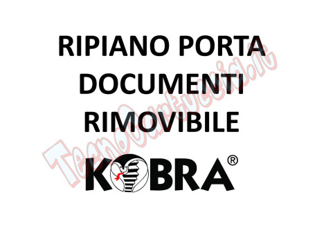 Optional Ripiano Porta Documenti Rimovibile per KOBRA 400 S5 C4 C2 99.003