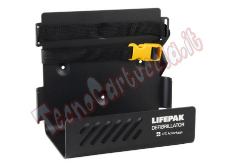 Staffa a parete per Defibrillatore Physio-Control Lifepak 500 e 1000 DAE