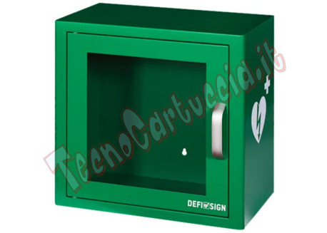 Teca Universale per Defibrillatore DefiSign DS-36 Universale con Allarme colore Verde DAE
