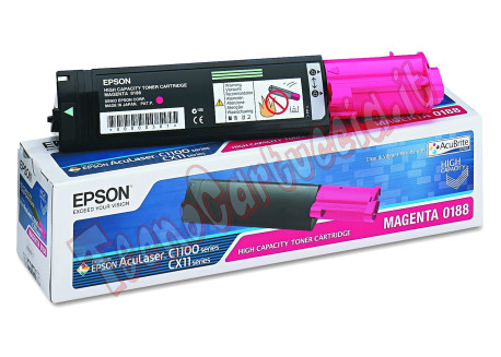 Toner Originale Epson S050188 Magenta 4.000 Pagine PROMOZIONE