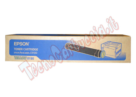 Toner Originale Epson S050195 Giallo 12.000 Pagine PROMOZIONE