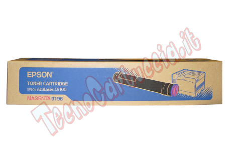Toner Originale Epson S050196 Magenta 12.000 Pagine PROMOZIONE