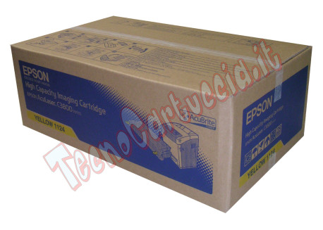 Toner Originale Epson S051124 Giallo 9.000 Pagine PROMOZIONE