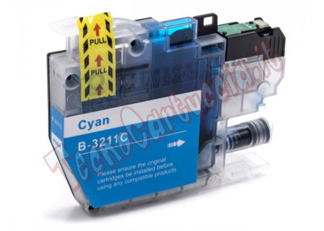 Cartuccia Compatibile Brother LC3211C Ciano