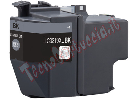 Cartuccia Compatibile Brother LC3219XLBK Nero