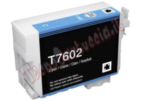 Cartuccia Compatibile Epson T760240 Ciano T7602 Orca