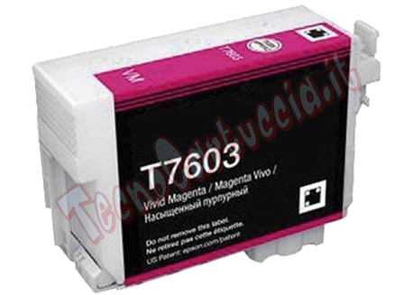 Cartuccia Compatibile Epson T760340 Magenta T7603 Orca