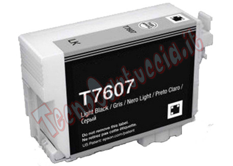 Cartuccia Compatibile Epson T760740 Grigio T7607 Orca
