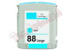 Cartuccia Compatibile HP C9391A Ciano 88XL