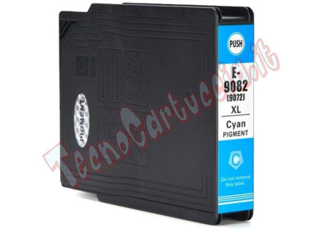 Cartuccia Compatibile per Epson T908240 Ciano T9082