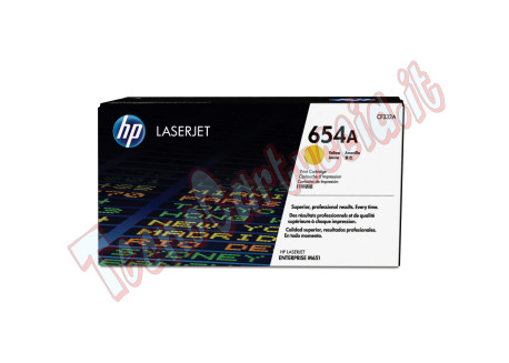 Hp - Toner originale - 654A - Giallo - CF332A - 15.000 pag