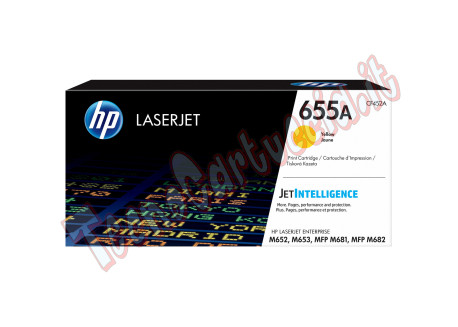 Hp - Toner originale - 655A - Giallo - CF452A - 10.500 pag