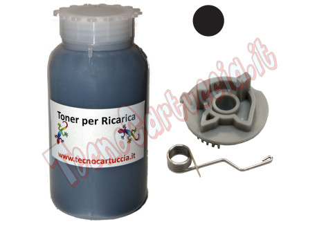 Kit Ricarica Toner per Brother TN-135BK Nero 5.000 Pagine con Ingranaggio