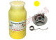 Kit Ricarica Toner per Brother TN-135Y Giallo 4.000 Pagine con Ingranaggio