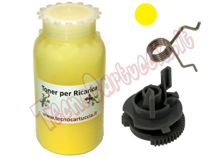 Kit Ricarica Toner per Brother TN-325M Giallo 3.500 Pagine con Ingranaggio