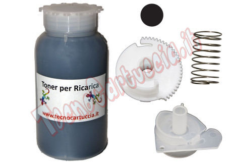 Kit Ricarica Toner per Brother TN-3380 8.000 Pagine con Ingranaggio