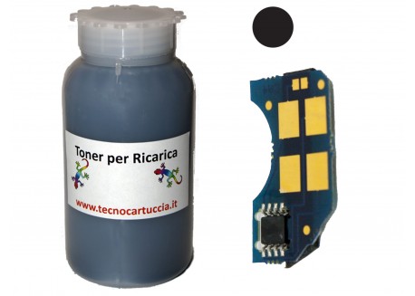 Kit Ricarica Toner per Samsung CLP-K300A Nero 2.000 Pagine con Chip