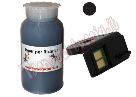 Kit Ricarica Toner per Lexmark X560 Nero 10.000 Pagine con Chip