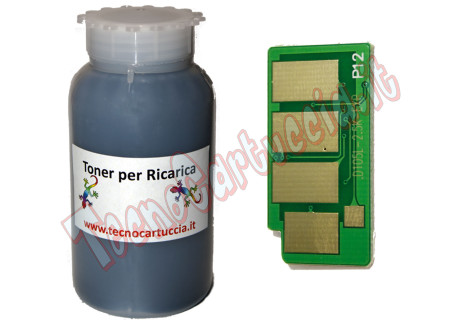 Kit Ricarica Toner per Samsung MLT-D1052L SU758A 2.500 Pagine con Chip