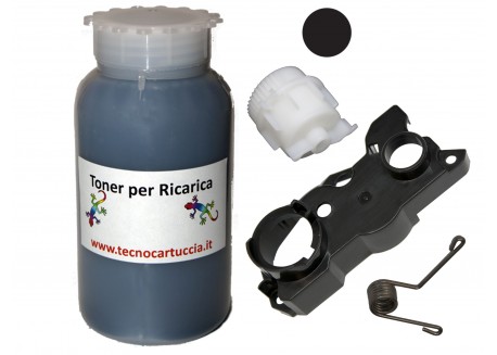 Kit Ricarica Toner per Brother TN-2010 1.000 Pagine con Ingranaggio